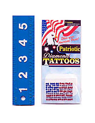 PATRIOTIC DIAMOND TAT X2
