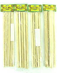 ASST WOOD DOWEL STICKS
