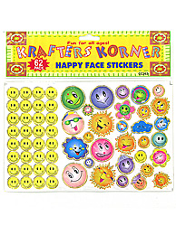 HAPPY FACE STICKER SET 62