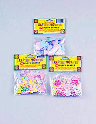 100PC PUFFY SHAPES X4
