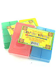 2PC CRAFT CONTAINER