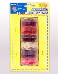 6ASST COLORS BUTTON ACCNT