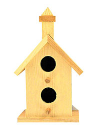WOODEN BIRDHOUSE-FINISHED