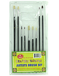 9 PC ARTISTS BRUSH SET