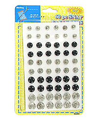 60 PC SNAP FASTENERS