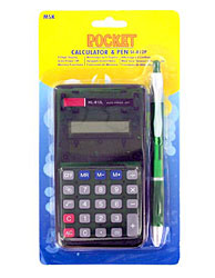 CALCULATOR WITH PEN