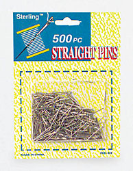 500 PC STRAIGHT PINS