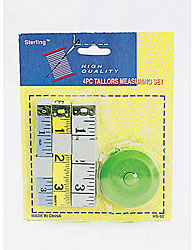 4PC TAILORS/MEASURE TAPE