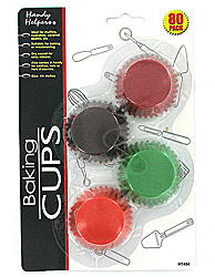 80PK MINI BAKING CUPS
