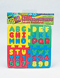 4 SQUARE LTTR/NMBR PUZZLE