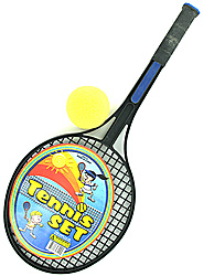 TENNIS RACKET W/BALL
