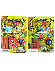 PIRATE PLAY SET 4 ASST