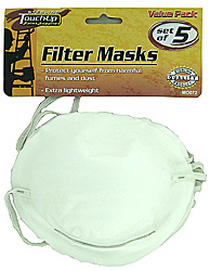 5 PC FILTER MASKS