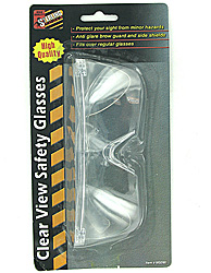 CLEAR SAFETY SPECS