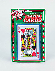 SUPER JUMBO PLAYING CARDS