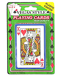 PLSTC COATED PLYNG CARDS
