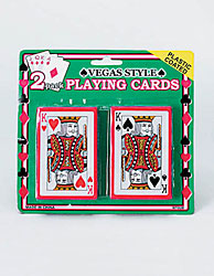 2PC PLASTIC COATED CARDS