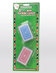 2PC MINI PLAYING CARDS