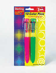 2 PC 10 COLOR PEN SET X5