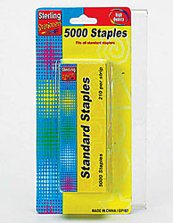 STAPLS STD 5000 PER BX X4