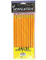 #2 PENCILS 12PC