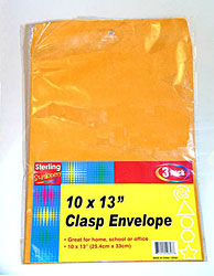 10X13 ENVELOPE 3PC S3514