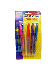 5PK HIGHLGHTRS AST CLR X4