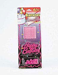 41 PC B-DAY CANDLE SET