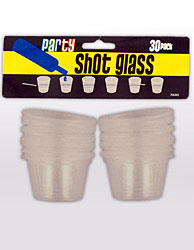 30PK PARTY SHOT GLASS X4