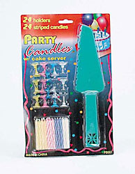 CANDLE/CAKE SERVER SET