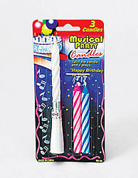 MUSICAL B-DAY CANDLE