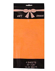4 SHT NEON TISSUE PAPERX2