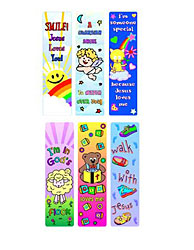 RELIGIOUS BOOKMARKS 12PK