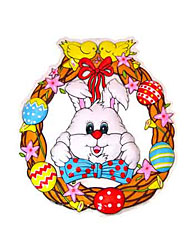 EASTER PLAQUE WREATH