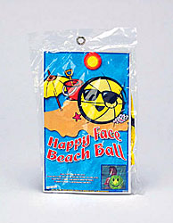 SMILING FACE BEACH BALL