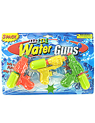 3PK MINI WATER GUNS