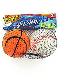 2 ASST SPRTS SPLASH BLLS