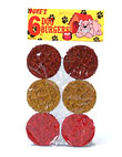 doggie burgers 6 pack