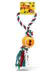 tug toy rope with ball