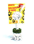dog rope with bone x2