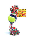rope and ball dog toy