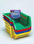 Stackable Storage Basket 8x10x5 Asstd Colors 