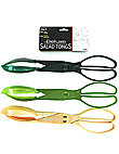 Colored Plastic Deluxe Salad Tongs 