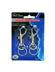 keychain w/ clip 2 pack