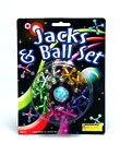 metallic jack & ball game