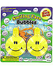 2 pc smiling face bubbles
