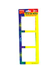 multi clrd stickon notes