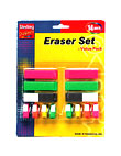 erasers 7 per pack