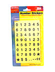 number stickers 96 per pack