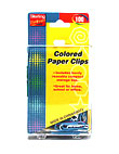 color paper clips boxed 72 per pack